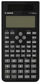 Canon Kalkulačka Canon, F-718SGA, černá, vědecká, osmnáctimístná 