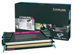 Lexmark C734A2MG toner purpurový-magenta (6.000 str)