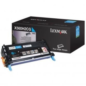 Lexmark X560H2CG toner azurový-cyan (10.000 str)