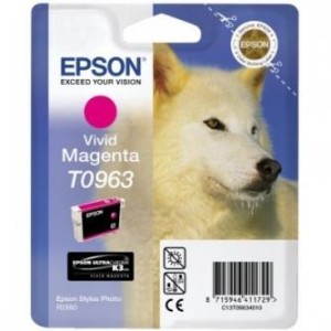 Epson T0963 cartridge vivid magenta (13ml)