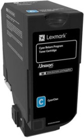 Lexmark 74C20C0 toner azurový-cyan (3.000 str)