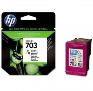 HP CD888AE cartridge 703 barevná (4ml)