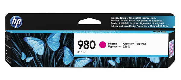 HP D8J08A inkoust 980 purpurový-magenta (86ml)