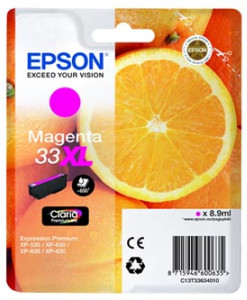 Epson cartridge 33XL magenta (8.9ml)