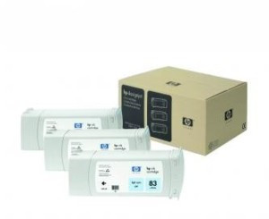 HP C5076A cartridge 83 light cyan UV (multipack 3ks)