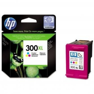 HP CC644EE cartridge 300XL barevná (400 str)