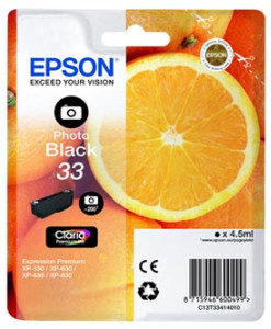 Epson Cartridge 33 photo black (4.5ml)