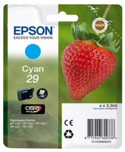 Epson Cartridge 29 azurová-cyan (3.2ml)