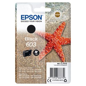 Epson 603 cartridge černá (3.4ml)