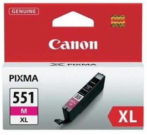 Canon CLI551M XL cartridge purpurová-magenta (11ml)