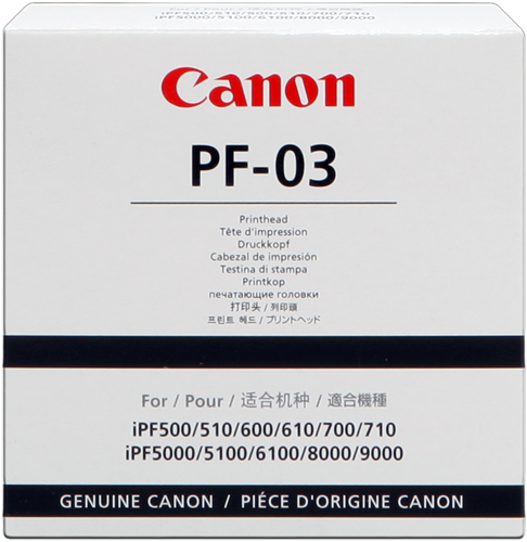 Canon PF03 tisková hlava