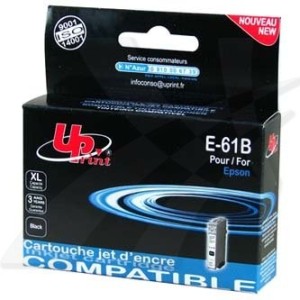 UPrint alternativní Epson T0611 cartridge černá-black (390 str)