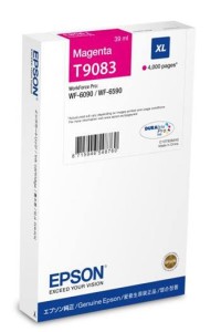 Epson T9083 cartridge XL purpurová-magenta (39ml)