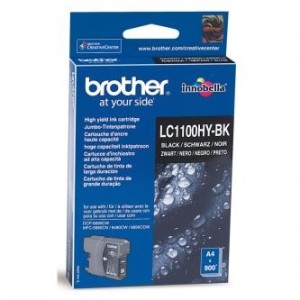 Brother LC-1100HYBK cartridge černá (900 str)