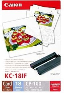 Canon KC18IF termosublimační fotopapír samolepící, 10x15cm/18ks