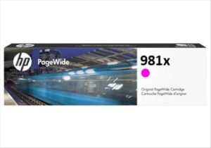 HP L0R10A cartridge 981X purpurová-magenta (10.000 str)