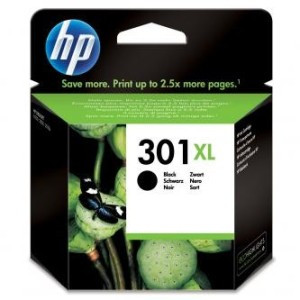 HP CH563EE cartridge 301XL černá (480 str)