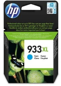HP CN054AE cartridge 933XL azurová-cyan (825 str)