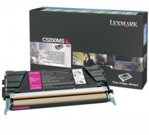 Lexmark C5200MS toner purpurový-magenta (1.500 str)