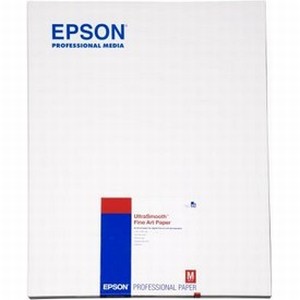 Epson S042105 Ultrasmooth Fine Art Paper, A2/25ks