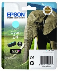 Epson T2425 cartridge 24 light cyan (5.1ml)
