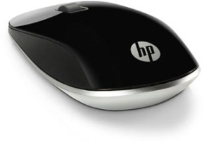 HP myš Z4000 Wireless Silver, 2 ks AA, 2.4 [GHz], optická, 3tl., 1 kolečko, bezdrátová (USB), stříbrná, 1200DPI