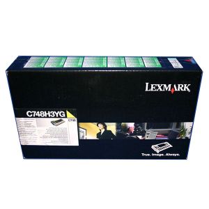 Lexmark C748H3YG toner žlutý-yellow (10.000 str)