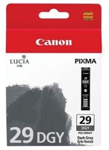 Canon PGI29DGy cartridge dark grey
