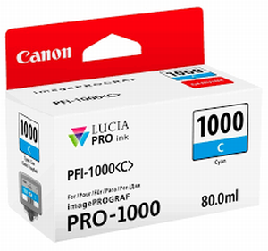 Canon PFI1000C cartridge cyan (80ml)