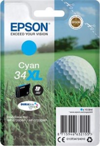 Epson T3472 cartridge 34XL azurová-cyan (11ml)