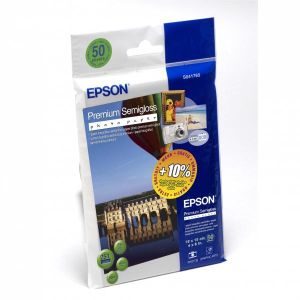 Epson S041765 Premium Semigloss Photo Paper 251g, 10x15cm/50ks