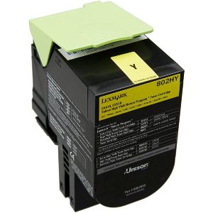 Lexmark 800H4 toner žlutý-yellow (3.000 str)