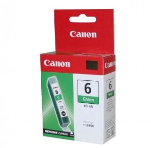 Canon BCI6G cartridge zelená-green (280 str)