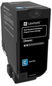 Lexmark 74C2SC0 toner azurový-cyan (7.000 str)