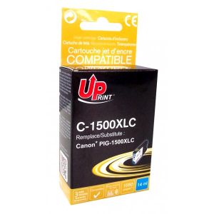 UPrint alternativní Canon PGI1500XL cartridge azurová-cyan (14ml)