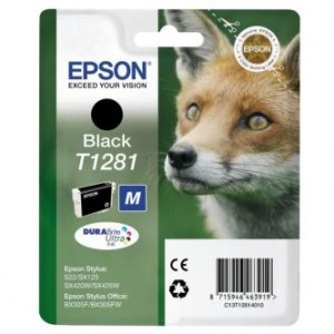 Epson T1281 cartridge černá (6ml)