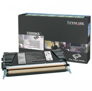 Lexmark C5200KS toner černý (1.500 str)