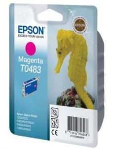 Epson T0483 cartridge purpurová-magenta (13ml)