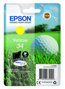 Epson T3464 cartridge 34 žlutá-yellow (4.2ml)