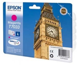 Epson T7033 cartridge purpurová-magenta (800 str)