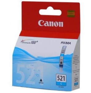 Canon CLI521C cartridge azurová-cyan (9ml)