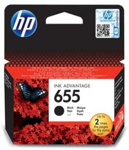 HP CZ109AE cartridge 655 černá (550 str)