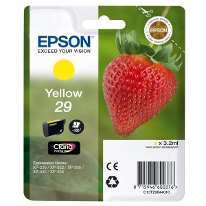 Epson Cartridge 29 žlutá-yellow (3.2ml)