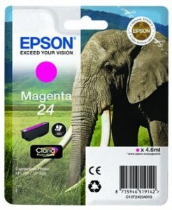 Epson T2423 cartridge 24 magenta (4.6ml)