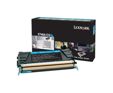 Lexmark X746A1CG toner azurový-cyan (7.000 str)