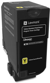 Lexmark 74C20Y0 toner žlutý-yellow (3.000 str)