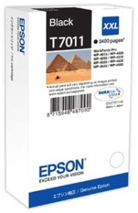 Epson T7011 cartridge černá (3.400 str)
