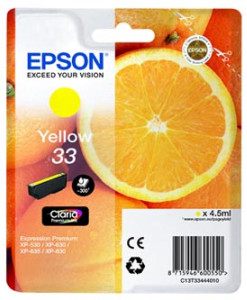 Epson Cartridge 33 yellow (4.5ml)