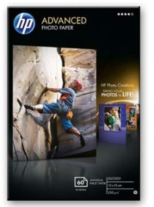 HP Q8008A Advanced Photo Paper Glossy, 250g, 10x15cm/60ks