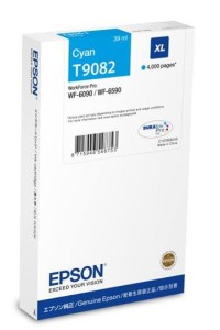Epson T9082 cartridge XL azurová-cyan (39ml)